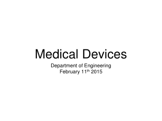 Medical Devices