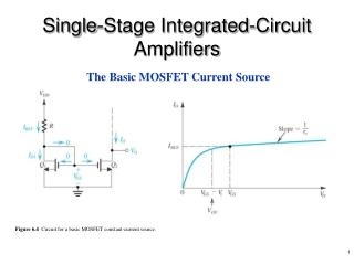 Figure 6.4   Circuit for a basic MOSFET constant-current source.