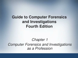 Guide to Computer Forensics  and Investigations  Fourth Edition