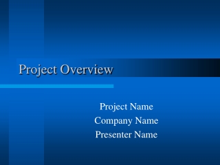 Project Overview