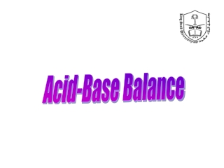 Acid-Base Balance