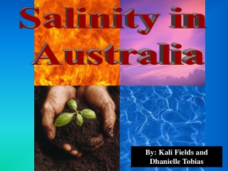 Salinity in  Australia