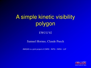 A simple kinetic visibility polygon