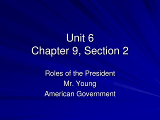 Unit 6 Chapter 9, Section 2