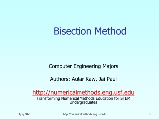 Bisection Method