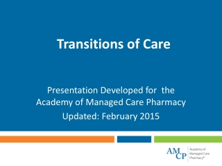 Transitions of Care