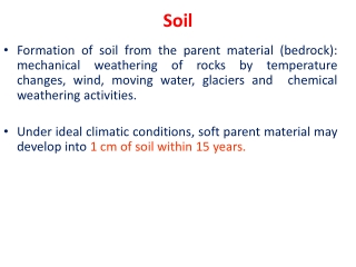 Soil