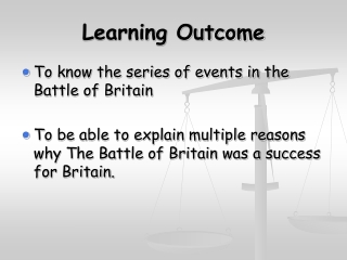 Learning Outcome