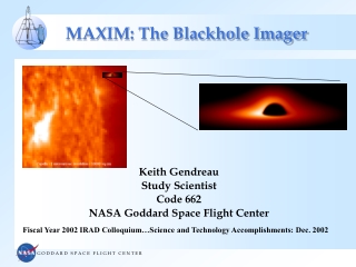 MAXIM: The Blackhole Imager