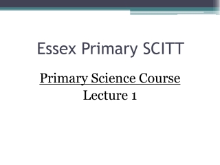 Essex Primary SCITT