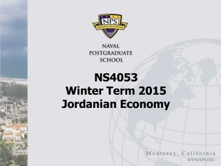 NS4053  Winter Term 2015 Jordanian Economy