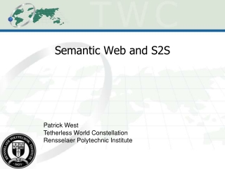 Semantic Web and S2S