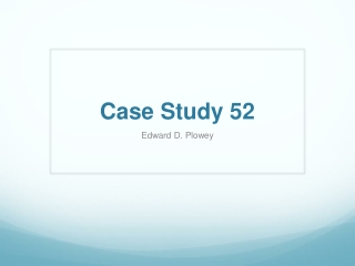 Case Study 52