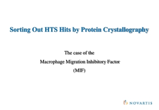 Sorting Out HTS Hits by Protein Crystallography