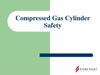 Compressed Gas Cylinder Safety