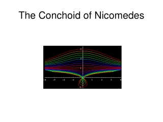 The Conchoid of Nicomedes