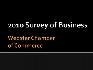 Webster Chamber  of Commerce