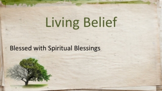 Living Belief