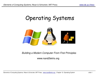 Operating Systems