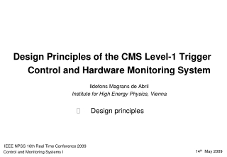 Project context Problem complexity Design principles