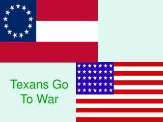 Texans Go  To War