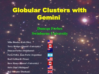 Globular Clusters with Gemini