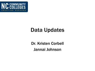 Data Updates