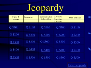 Jeopardy