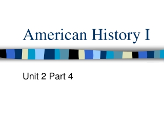 American History I