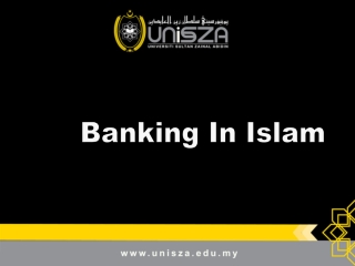 Banking In Islam