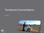 Tendances humanitaires