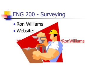 ENG 200 - Surveying