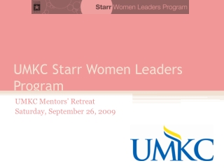 UMKC Starr Women Leaders Program