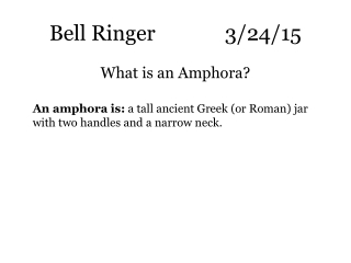 Bell Ringer		3/24/15