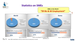 Statistics on SMEs