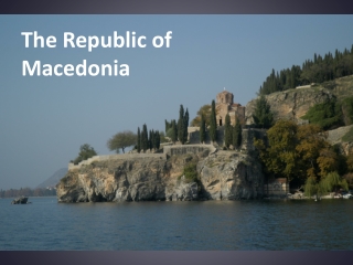 The Republic of Macedonia