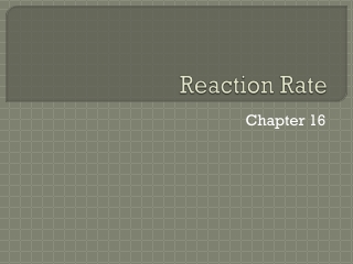 Reaction Rate