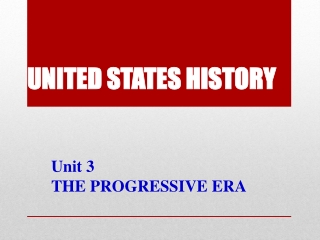 UNITED STATES HISTORY