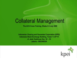 Collateral Management