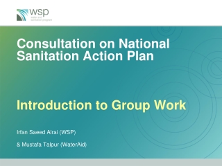 National Sanitation Action Plan  (N-SAP):