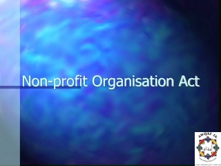 Non-profit Organisation Act