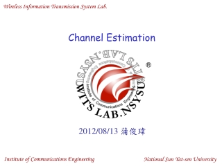 Channel Estimation