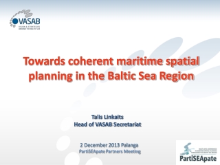 Towards coherent maritime spatial planning in the Baltic Sea Region