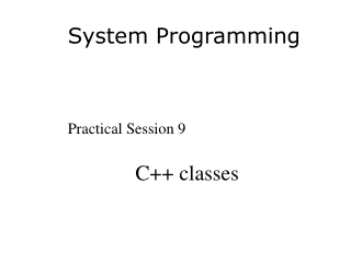 System Programming