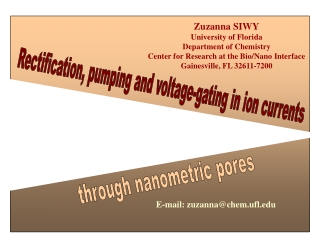 Rectification, pumping and voltage-gating in ion currents