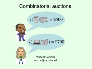 Combinatorial auctions