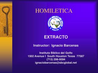 HOMILETICA