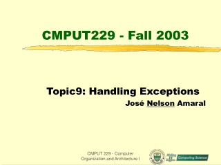 CMPUT229 - Fall 2003