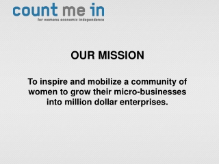 OUR MISSION