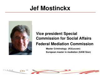 Jef Mostinckx